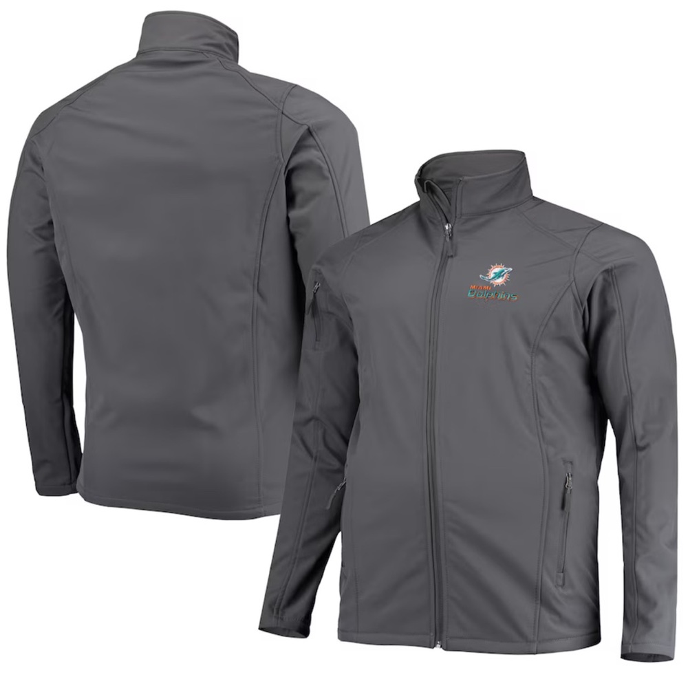 Miami Dolphins Softshell full zip Jacket xl